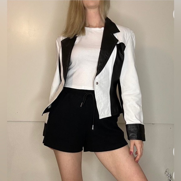 1980s Leather Vintage Motorcycle Jacket - Picture 5 of 7